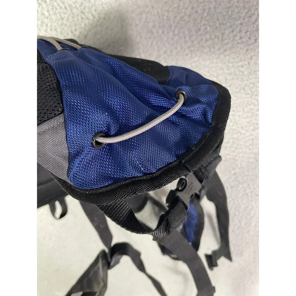 JanSport Helium Hydration Backpack Gray Blue Hiking Cycling Running Pack